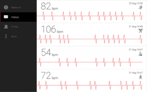 kardiograph app screenshot