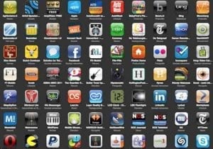 mobile Applikationen symbole