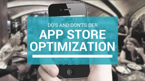 app store optimization mit iphone im hintergrund