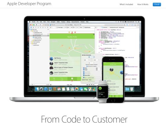 app entwicklungsprogramm fuer smartwatch iphone macbook