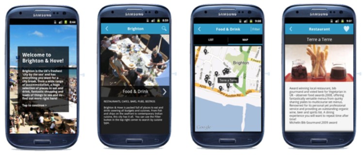 Example Tourism app