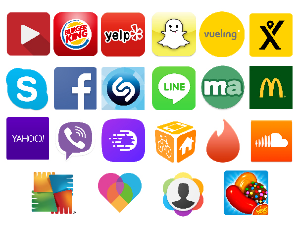 app icons logos