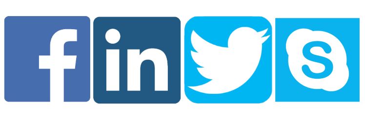 social medias logos