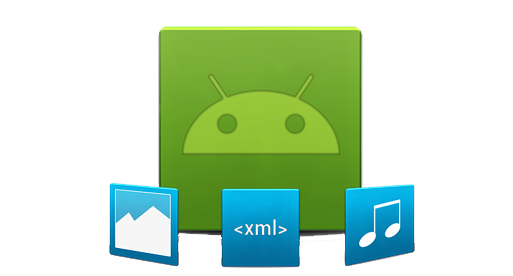 drawing of Android logo