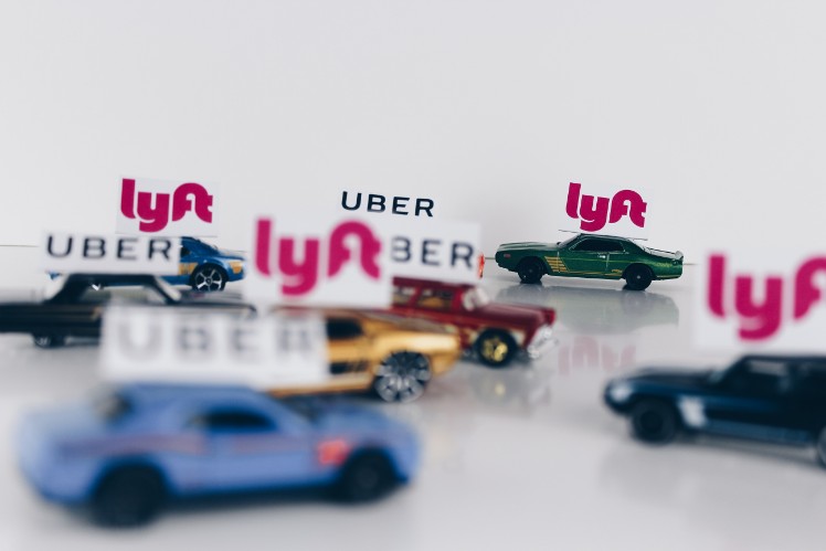 toy cars with uber and lya