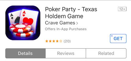 poker party app icon