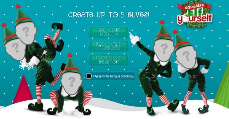 Christmas apps to elf yourself