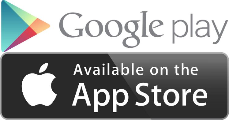 Google Play and App Sore icons Google Play and App Sore icons