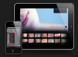 iphone et ipad application dermomap