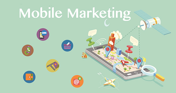 illustration outils marketing mobile