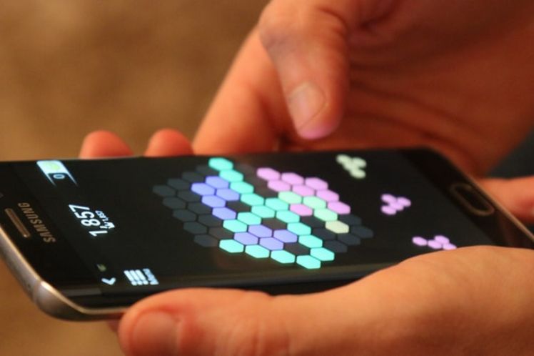 jeu mobile android sur ecran smartphone