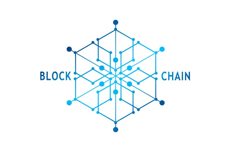 icone blockchain structure