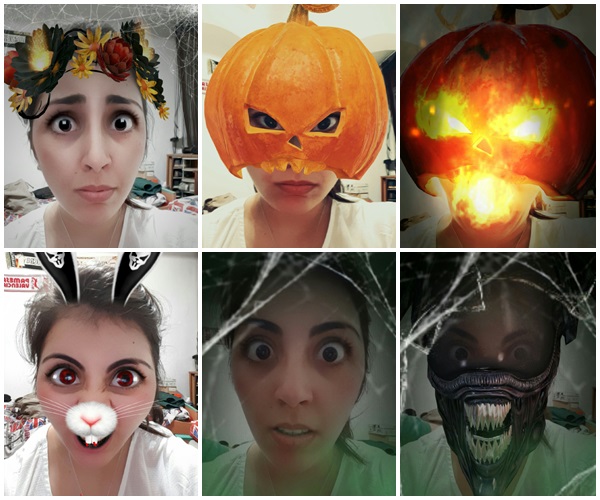 aplicaciones moviles halloween snapchat