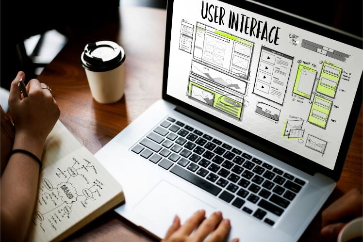 user interface- propuesta diseno web