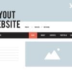 layout de un sitio web