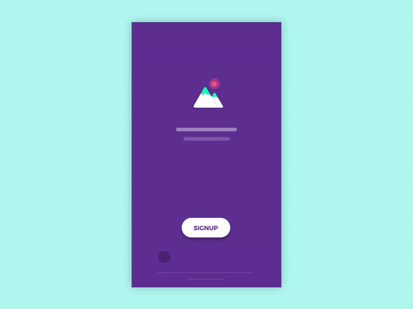 ejemplo proceso de registro para una app- motion design ejemplo proceso de registro para una app- motion design