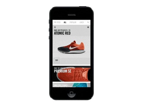 téléfono con app nike para ios APP nike