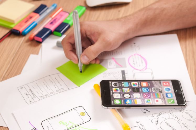 bocetos de una app bocetos de una app